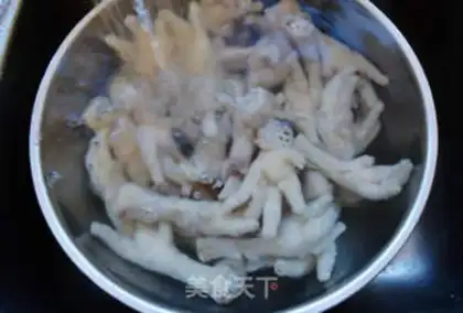 Make Garlic chicken feet step 9