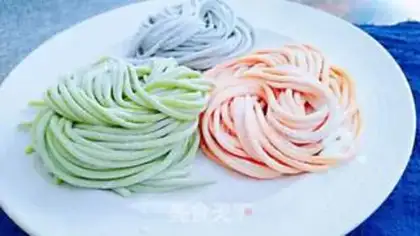 Make Color noodles step 17