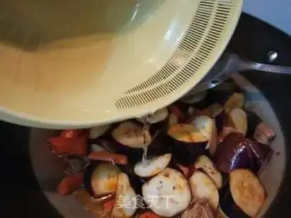 Make Sour and eggplant burn ribs step 10
