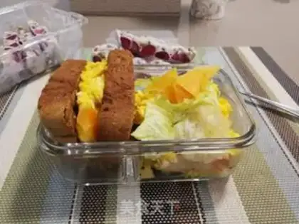 Make A sandwich lunch step 9