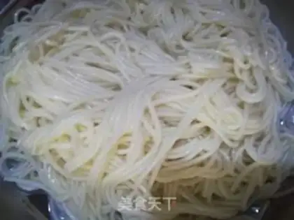 Make Sweet sour noodles step 1