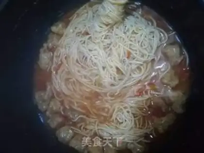 Make Sweet sour noodles step 3