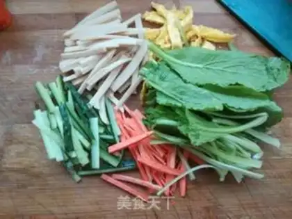Make Fried noodles step 4