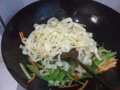 Make Fried noodles step 9