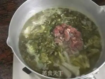 Make Tofu sour soup step 4