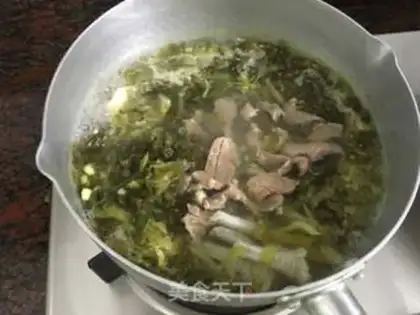 Make Tofu sour soup step 5