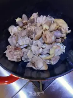Make Chicken leg mushroom tofu step 7