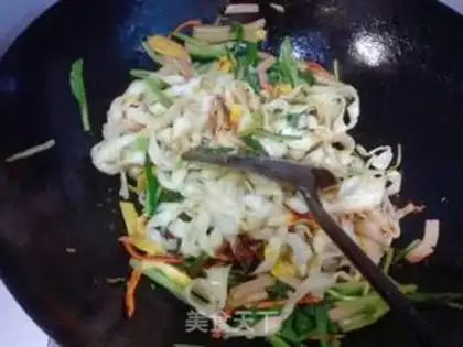 Make Fried noodles step 10