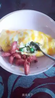 Make Easy egg buns step 9