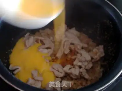 Make Egg meat cucumber step 12