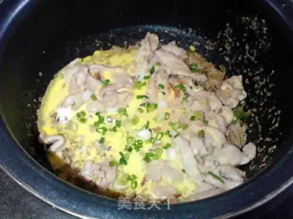 Make Egg meat cucumber step 15