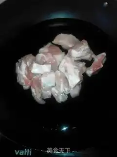 Make Dry bean bean horned ribs step 0