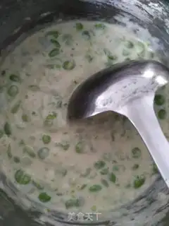 Make Peas eggs step 2