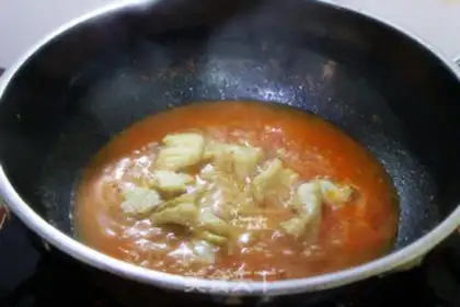 Make Sour sweet tomato cod soup step 6