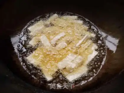 Make Sour sauce and tofu step 1