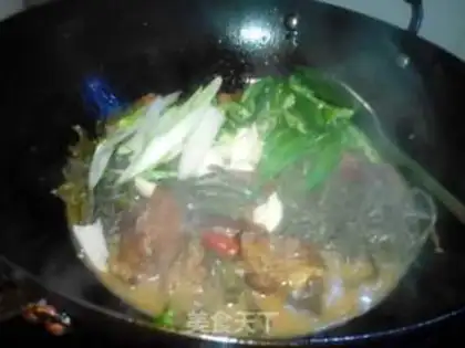 Make Dry bean bean horned ribs step 7