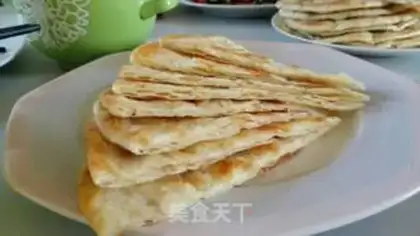 Make Onion sesame cake step 10