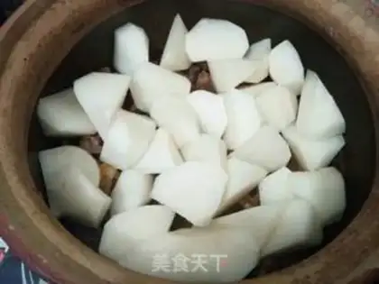 Make radish oxen step 2