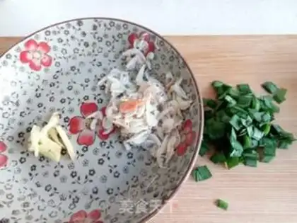 Make Shrimp congee step 1