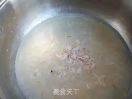 Make Shrimp congee step 4