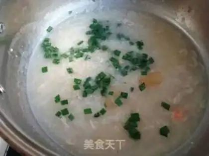 Make Shrimp congee step 5