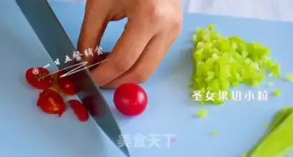 Make Rainbow vegetables step 3