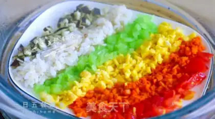 Make Rainbow vegetables step 6