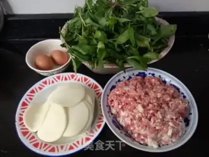 Make Maran head meat dumplings step 0