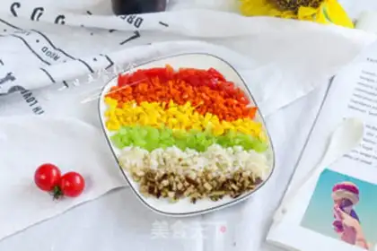 Make Rainbow vegetables step 7