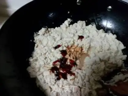 Make Chicken tofu step 6
