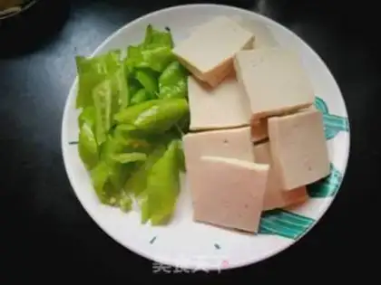 Make Spicy tofu step 2