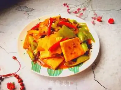Make Spicy tofu step 10