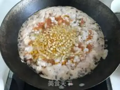 Make Shrimpball pearl noodles step 8