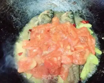 Make Sour spicy fish soup step 6