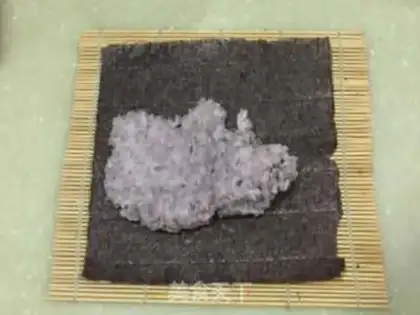 Make Purple rolls step 6