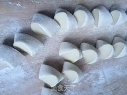 Make Cream egg dumplings step 7