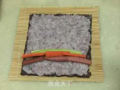 Make Purple rolls step 8