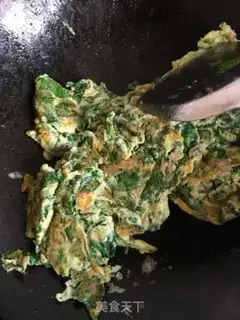 Make Celery leaves and eggs step 9