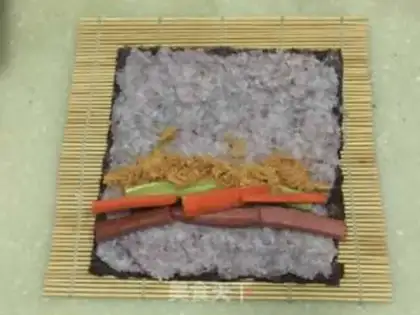 Make Purple rolls step 9