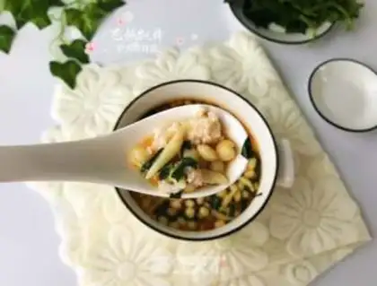 Make Shrimpball pearl noodles step 16