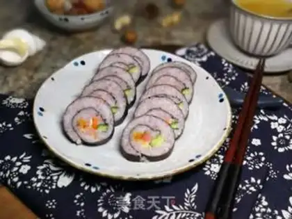 Make Purple rolls step 11