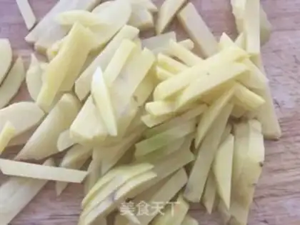 Make Dry potatoes step 0