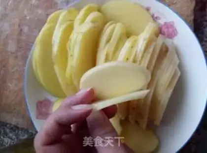 Make Potato box step 1