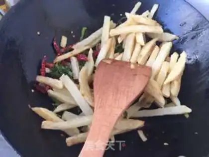Make Dry potatoes step 9