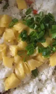 Make Pineapple rice step 7