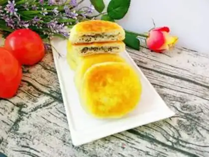 Make Black sesame loaf step 0