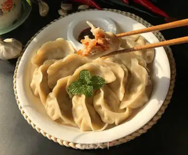 Make Sour pork dumplings step 16