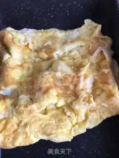 Make Spinach fried eggs step 5