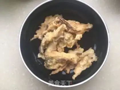 Make Soft-fried mushrooms step 8