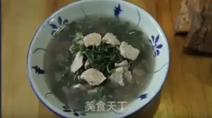 Make Skinny leaves soup step 3